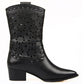 Bottes Cheval Western Noires