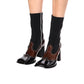 Bottes Cuir Western Tendance Femme