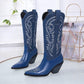 Bottes Western Bleu