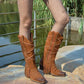 Bottes Western Femme Marron