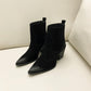 Bottine Cowboy Femme Noir