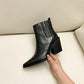 Bottines Style Western