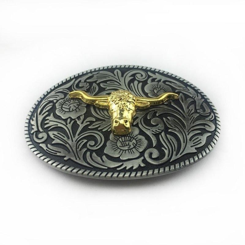 Boucle de Ceinture Western Taureau Tête de Mort | The Western Shop Boucle de Ceinture Western Taureau Tête de Mort | The Western Shop