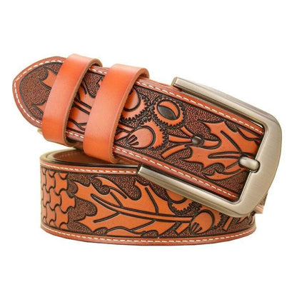 Ceinture Western Cuir Noir