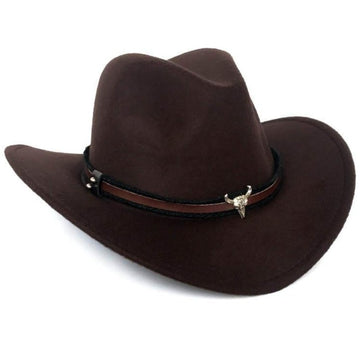 Chapeau Cowboy Renegade Feutre Laine Noire Taille 7 1/8 - Fabriqué USA