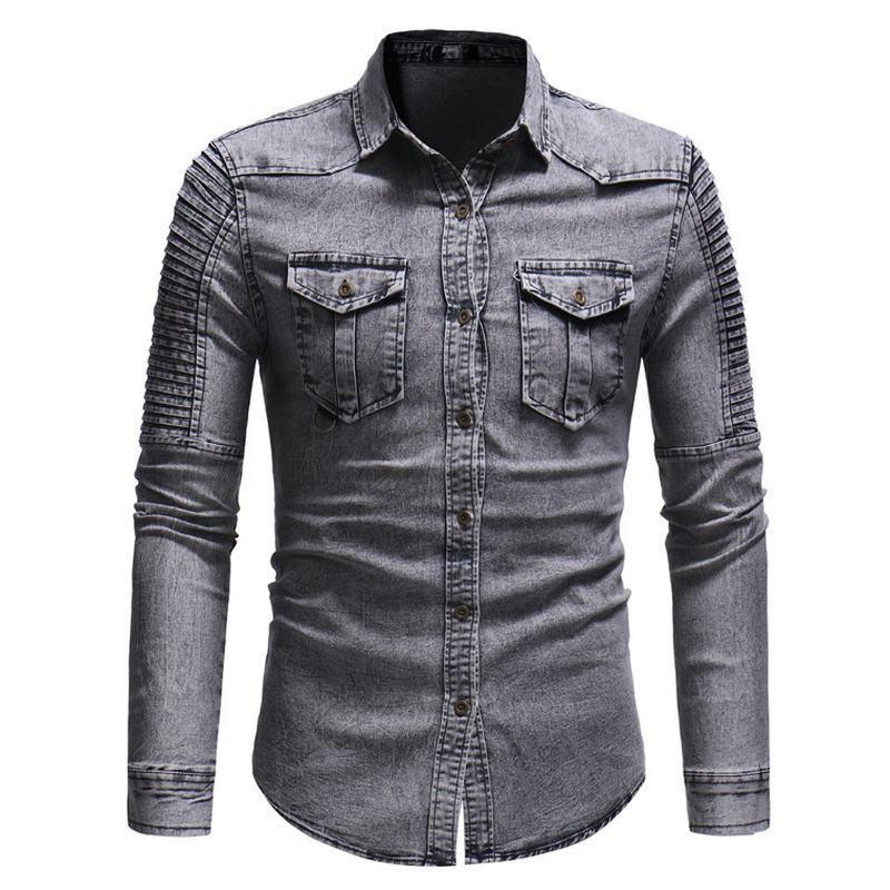 Chemise Jean Western Homme