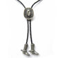 Cravate Cowboy Argent