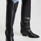 Bottes Cowboy Noires Femme