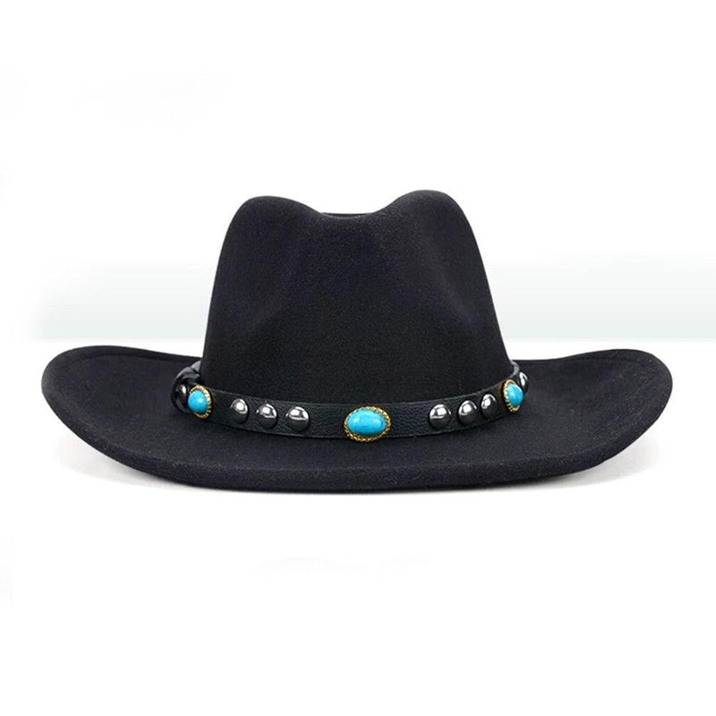 Chapeau Cowboy Femme Noir Deguisement