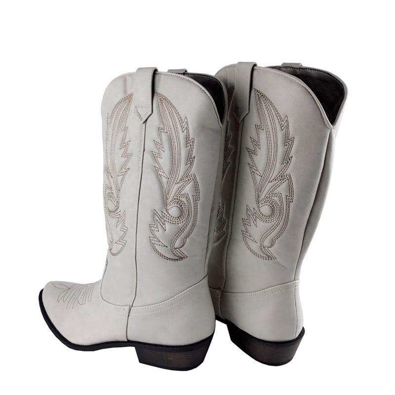 Bottes Country Blanches