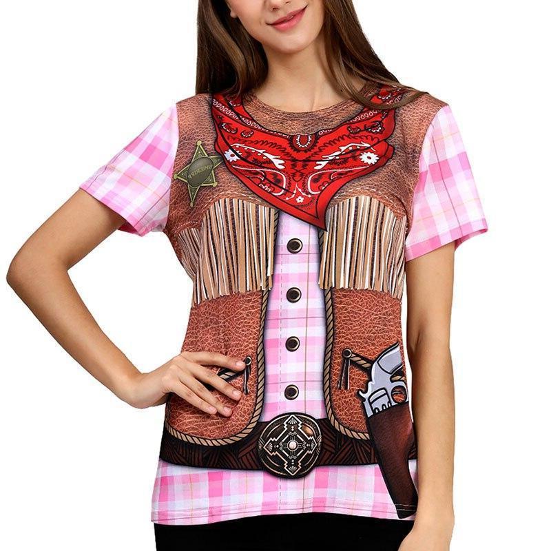 T Shirt Cowgirl
