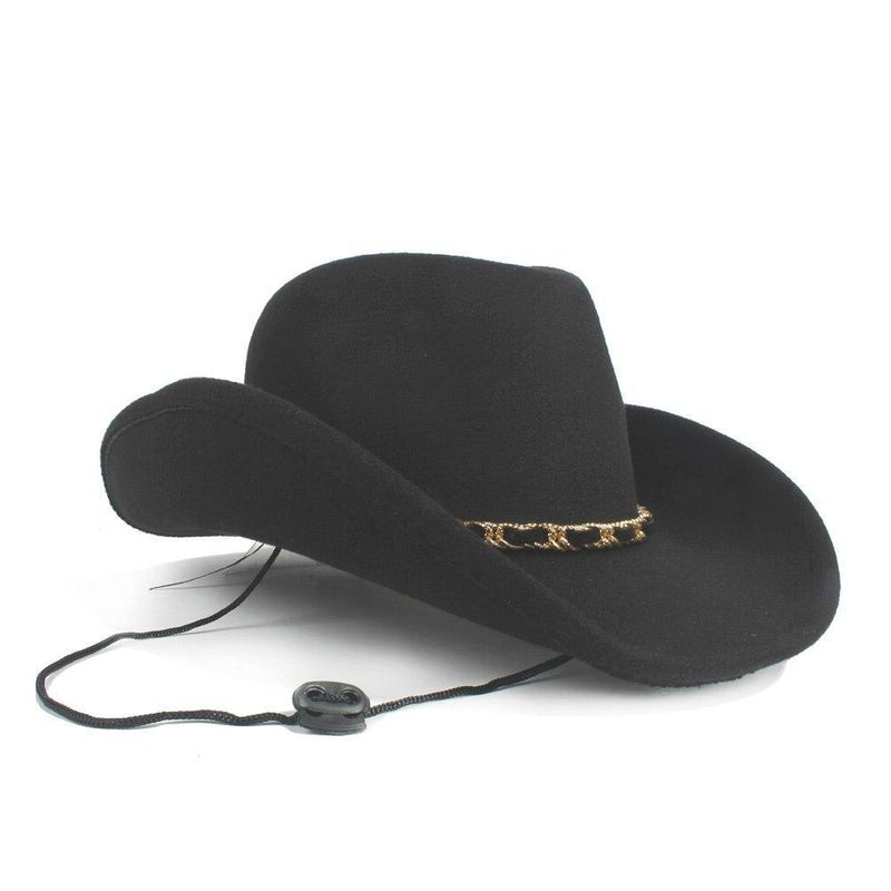 Chapeau Cowboy Noir Pas Cher