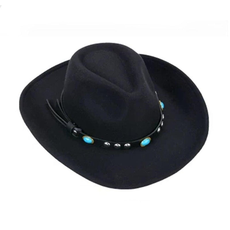 Chapeau Cowboy Femme Noir Deguisement
