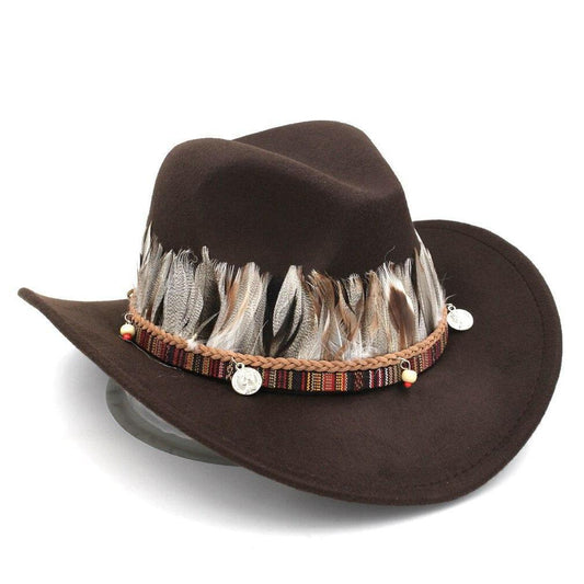 Chapeau Cowboy Bordeaux